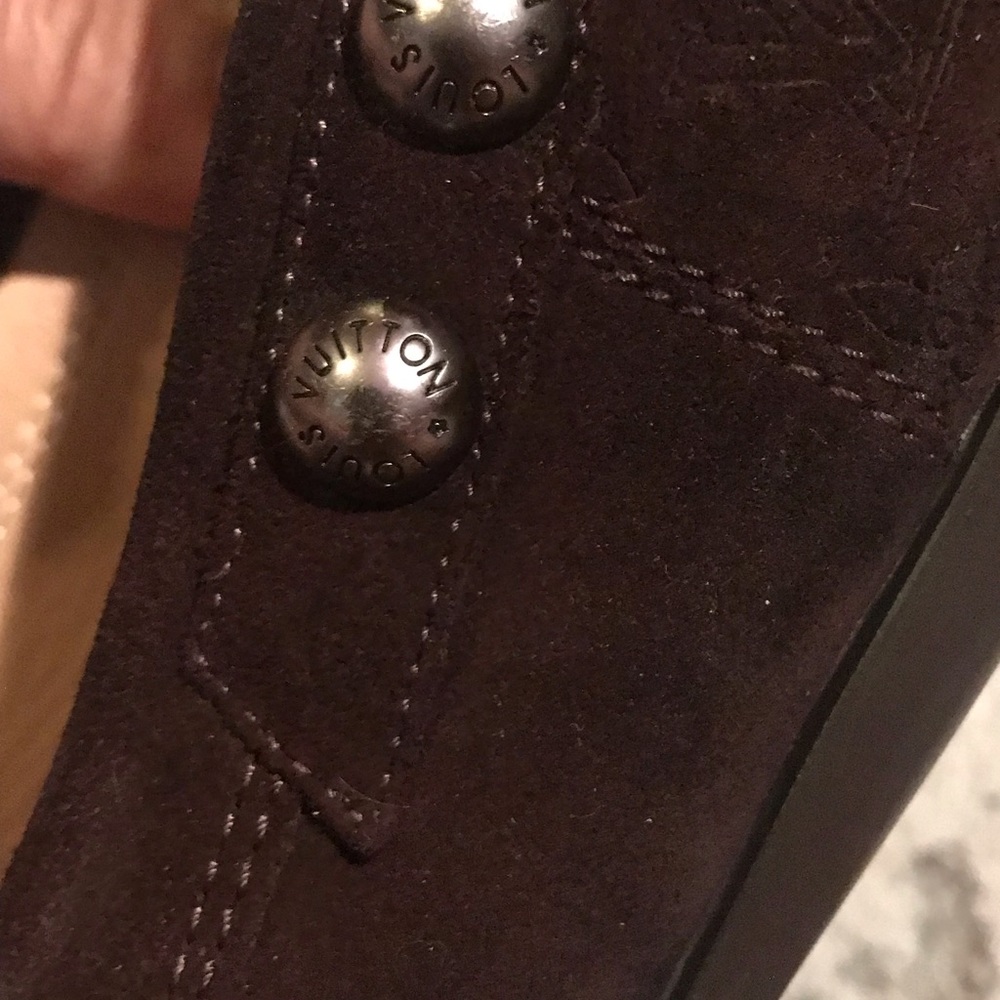 Auth Louis Vuitton loafer/driving shoes 7 - Picture 8 of 9